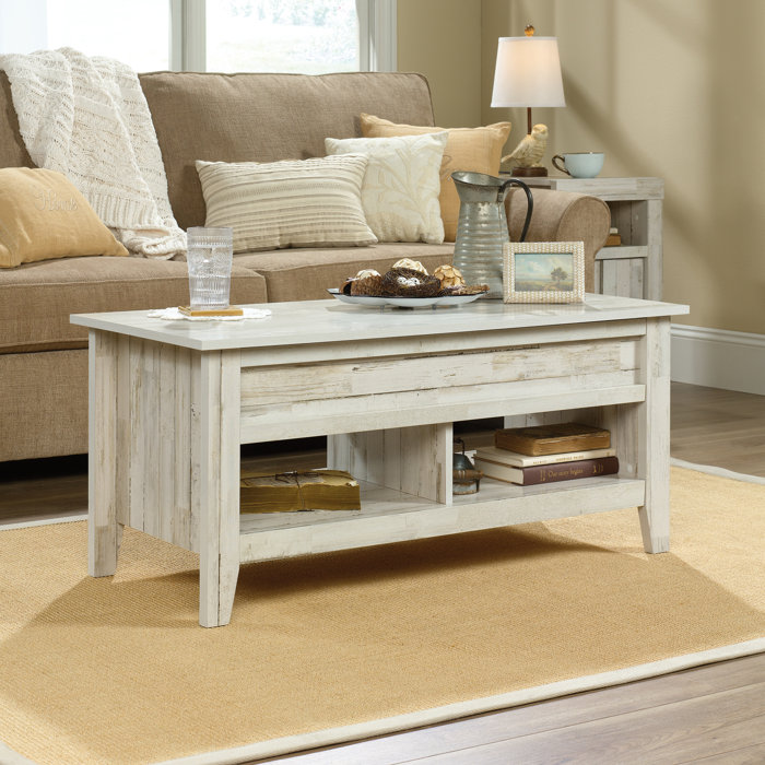 Millwood Pines Orelia Lift Top Extendable Coffee Table with Storage